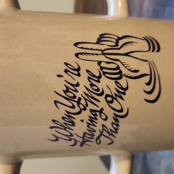 Funny Large Double Handle W. Germany Gerz Stein - Double Your Pleasure - Picture 6 of 7